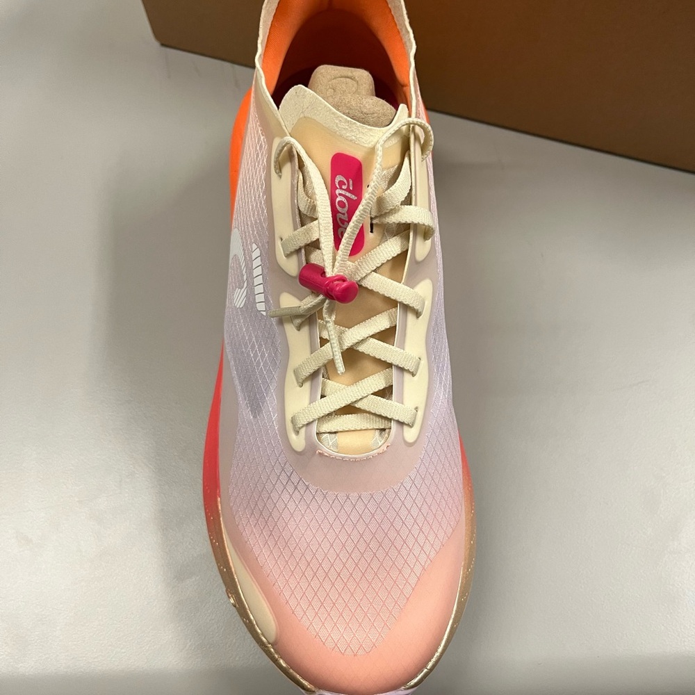 NIB Clove Alto Women's Purple And Orange Sneakers - Picture 3 of 13